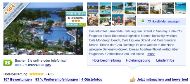 Osterurlaub