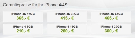 iphone 4 verkaufen